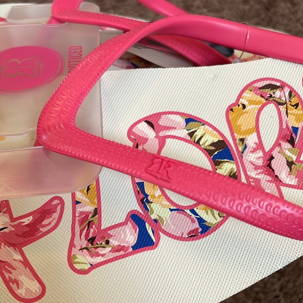 NWT, Robin Ruth Florida Flip Flops - Picture 5 of 5